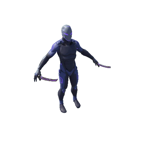 Cyborg Ninja Killer Purple 1